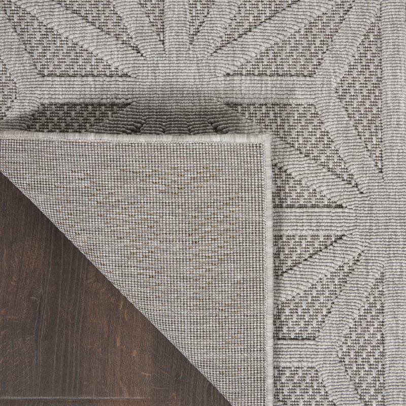 Eastertown Geometric Indoor / Outdoor Rug, Rectangle 8'10" x 11'10"