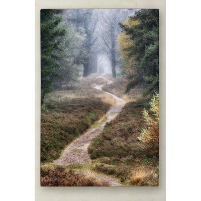 « escalader les traces », reproduction de photo sur toile tendue