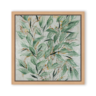 Nature Inspired "Verdant Sprig" Canvas Wall Art By 
