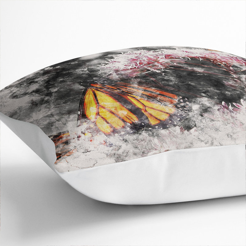 Indoor / Outdoor Square Cushion, 40cm H x 40cm W x 15cm D, White