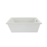 Lucy 66'' L Freestanding Air Bathtub