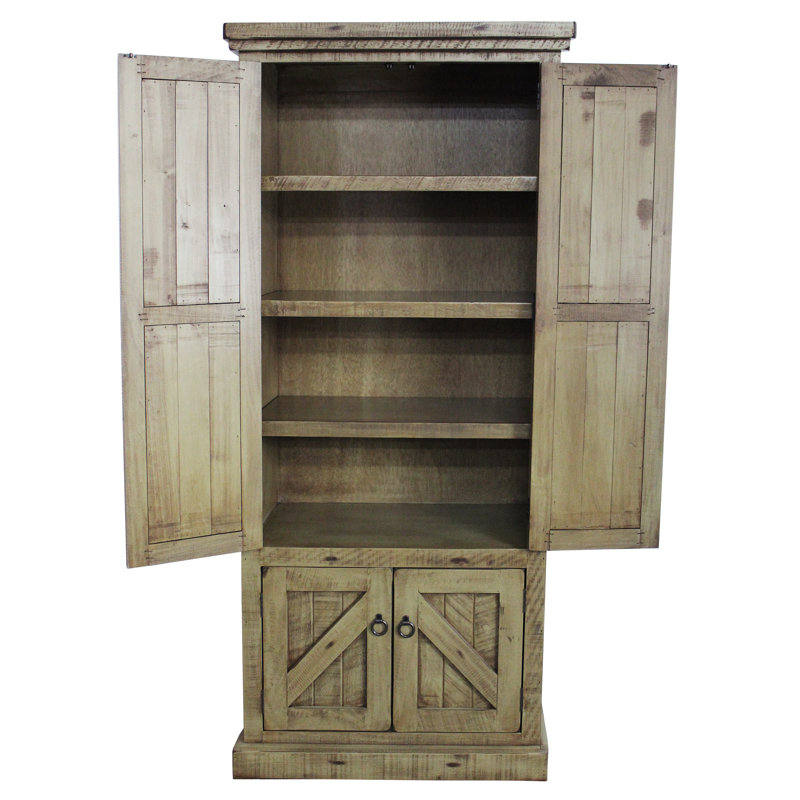 Armoire garde-manger 75 po Zimmerman, Vert rustique