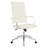 Modway Black Vinyl Jive Ribbed High Back Executive Office Chair-704633469