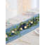 Guirlande de fleurs de 5,9 pi - fleurs arquées de mariage pour décoration de fond, eucalyptus et rose, guirlande de fleurs artificielles pour le manteau - décoration de table de tête chérie pour la réception, décorations de mariage