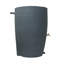 Tonneau cylindrique en plastique pour la collecte de l'eau de pluie Athena-31103800-31103801