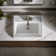 Tresham® Ceramic Rectangular Drop-In Bathroom Sink with Overflow