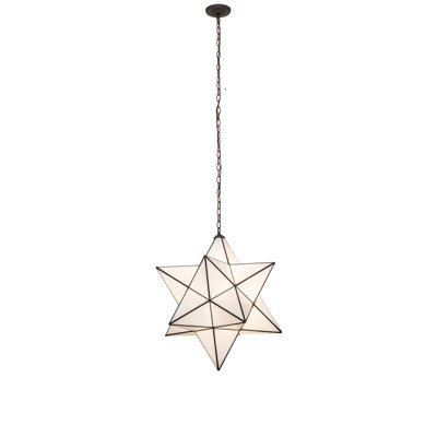 Pendentif étoile de 24 po de largeur Moravian