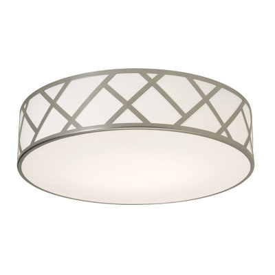 Plafonnier encastré 3 lumières 16,75 po