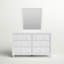 Commode double 6 tiroirs avec miroir Droskyn-868906830
