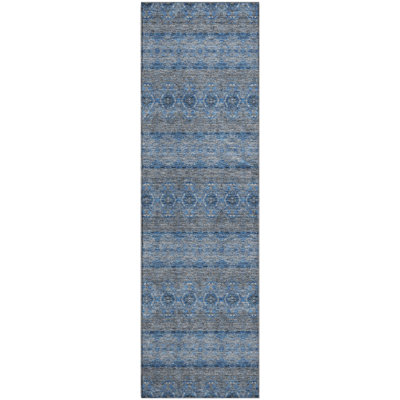 Premium Machine Washable Cerrito Navy Rug