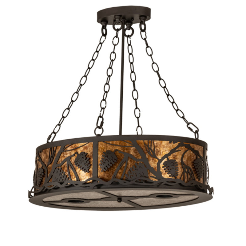 Pinecone 6 - Light Chandelier