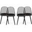 Chaise Lily (ensemble de 4)-1292340041