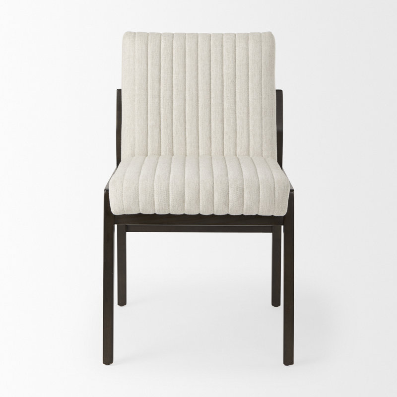 Chaise d'appoint Densel, Brun foncé