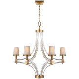 Chapman & Myers Crystal Cube Large Chandelier