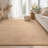Elion Modern Machine Washable Beige Area Rug-1979999015-1979999014