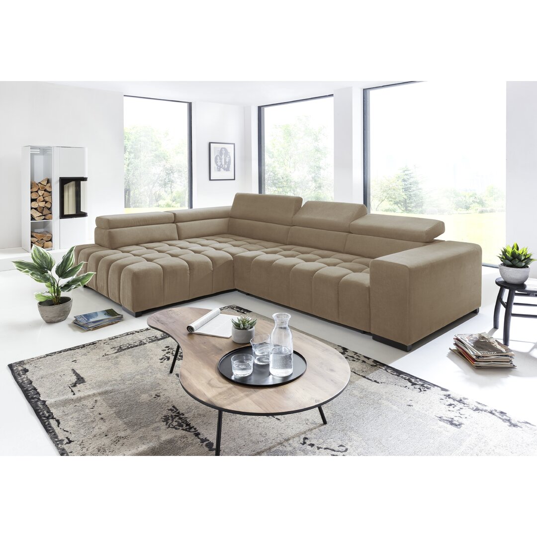 Ecksofa Claren mit Bettfunktion