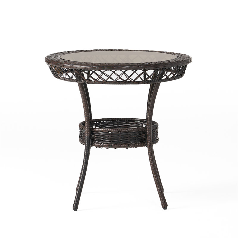 FIGI PE 27IN GLASS TABLE(Only Including Table)