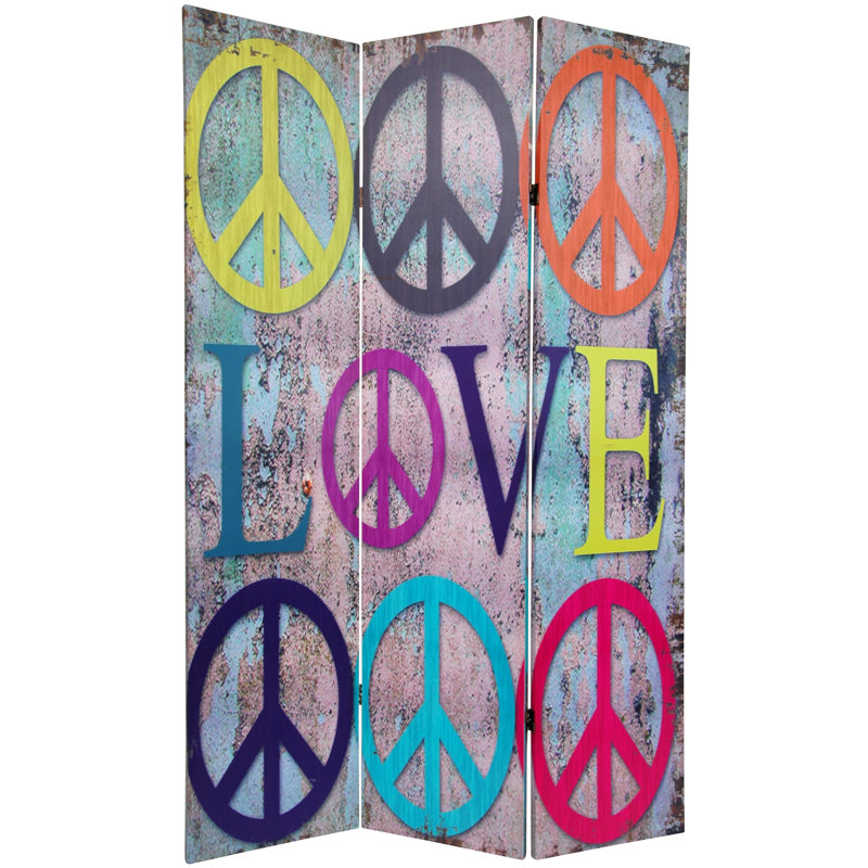Cloison Peace and Love, Paix