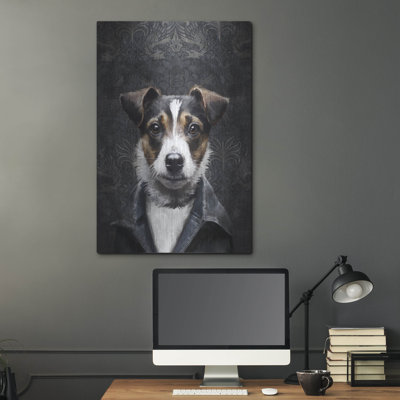 Art mural en métal Trinx «Doggy» par Svetlana Aleynikova