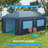 Outsunny 10' x 19.5' Pop Up Canopy Tent with Sidewalls, Height Adjustable Large Party Tent Event Shelter with Leg Weight Bags, Double Doors and Wheeled Carry Bag for Garden, Patio-119211901