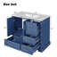 Meuble-lavabo traditionnel 36 "avec lavabo en céramique-1052050688
