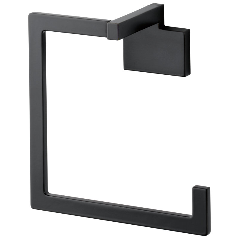 Siderna® Towel Ring, Matte Black