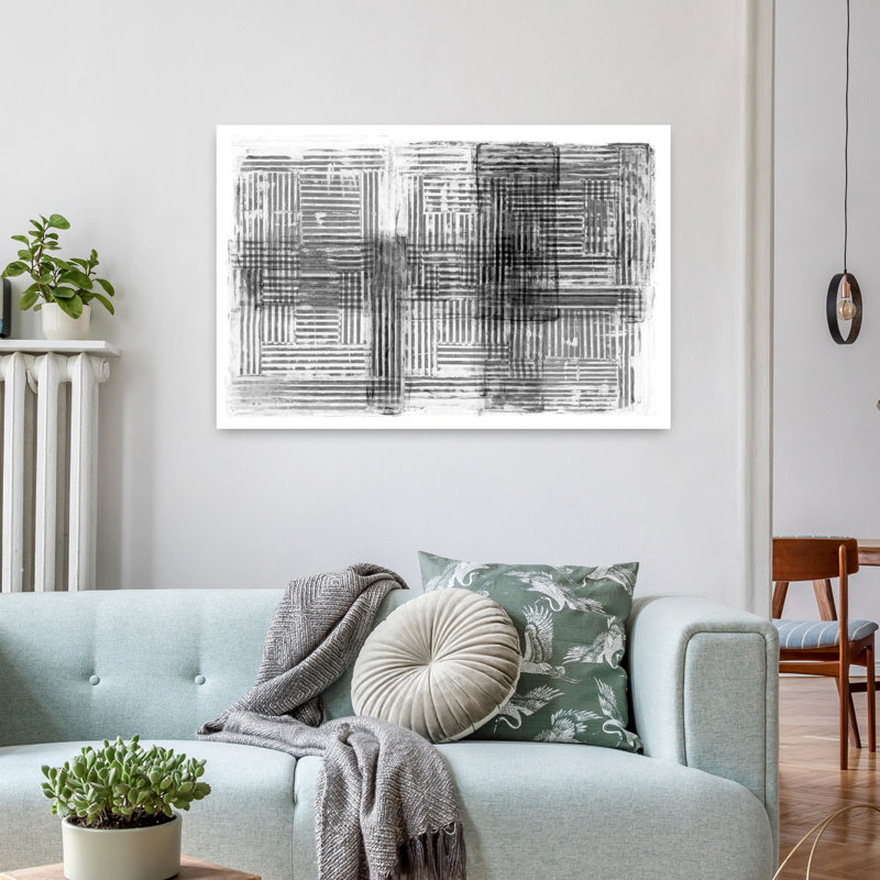 Art contemporain contemporain abstrait, H 24 po x l 36 po