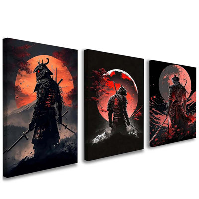3 Piece Wrapped Canvas Print
