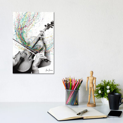 The Violin Solo- Gallery-Wrapped Canvas Giclée