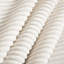 Velours côtelé beige avec rangement et coussins en mousse - Coussin 2 places-1713705517