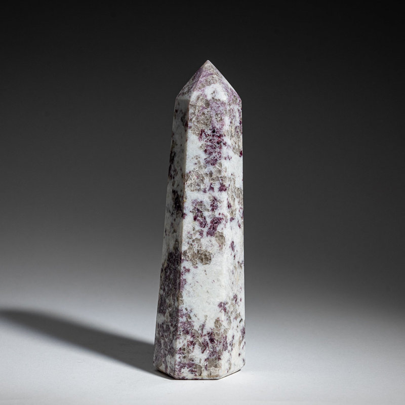 Polished Ruby in Quartz Point from India (1.1 lbs)