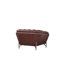 Fauteuil en cuir brun 40 EK8009 40-708409500