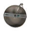 Luminaire suspendu en rotin festonné