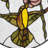 10"H Hummingbird and Hibiscus Round Stained Glass Window Panel