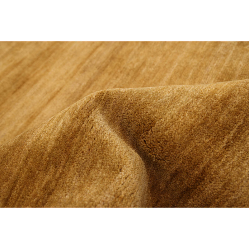 Gabbeh Gold Rugs Bungalow Rose Kashkuli Gabbeh Gold Rug 5'1