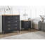Cimino Solid Wood 5 - Drawer Rectangle Accent Chest-1379814817