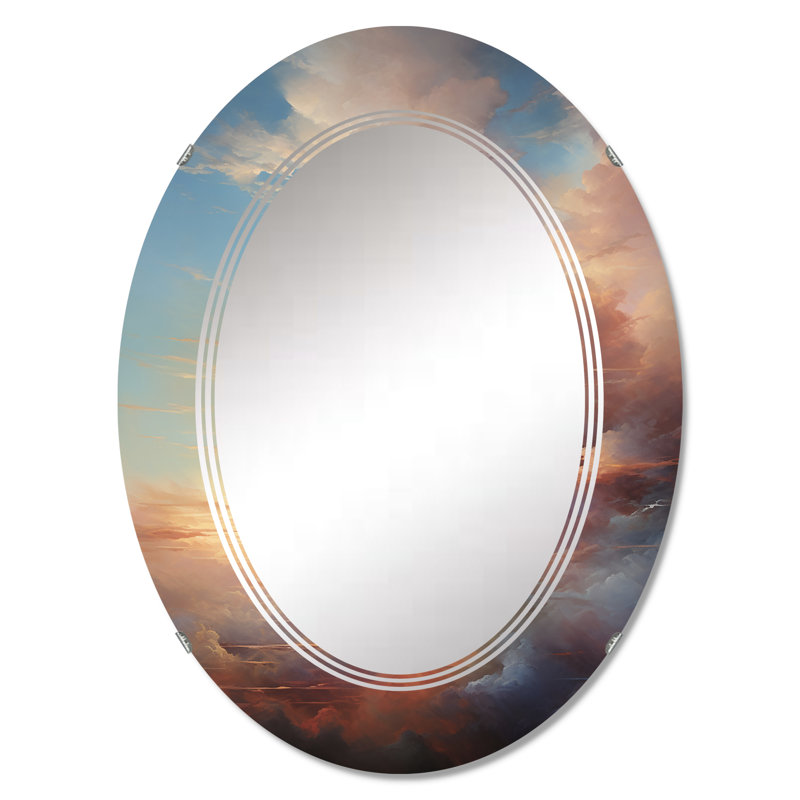 Miroir mural Zibal - Paysages, 36 po x 24 po