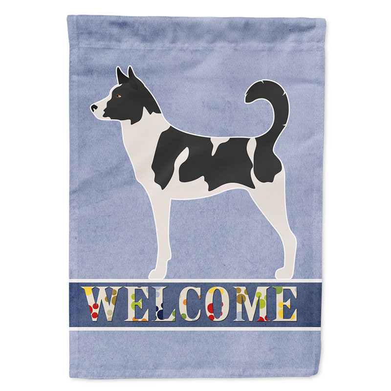 Polyester 2 côtés 40 x 28 po welcome drapeau maison, Canaan
