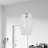 Aref 1-Light Dimmable Handblown Glass Single Pendant-360844315