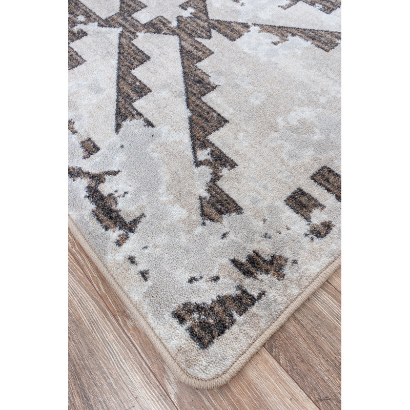 Bellbrook Southwestern Indoor Rug, Rectangle 3' x 4'