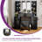 Vanity With Built-In Outlets And Lighted Mirror-1040948148