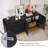 59.05'' Sideboard Buffet Cabinet With 4 Fluted Doors-1698015558