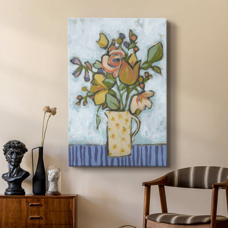 Bouquet de couleurs de bonbons I - Gallery Cavas, H 18 po x l 12 po