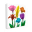 "Rainbow Bold Spring Flowers", art floral translucide XXL par Albert Koetsier