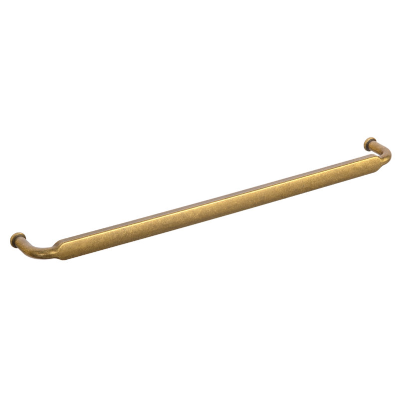 Barre centrale / poignée multi-paquets, Laiton antique, 10