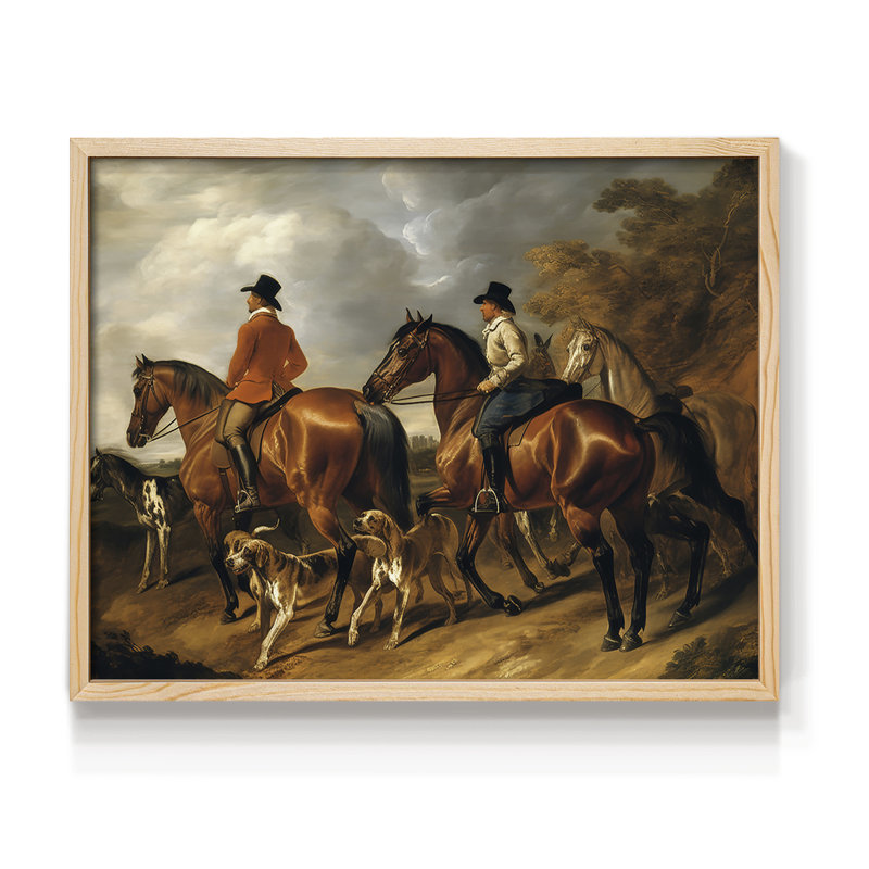 Faune - LX - Reproduction encadrée - Restickable, H 8 po x l 10 po, Naturel