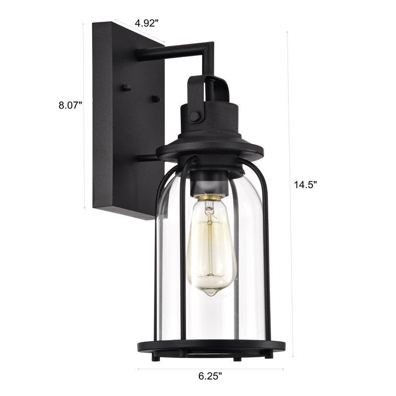 Dopkins Wall Light, 14.5" H x 6.25" W x 7.5" D