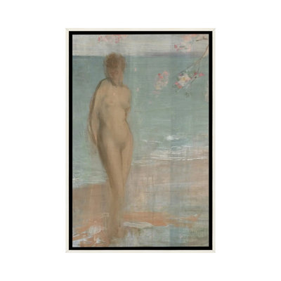 «Venus Rising From The Sea», reproduction d'art sur toile encadrée