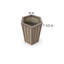Jardinière à colonne hexagonale SM-596532183-596532171