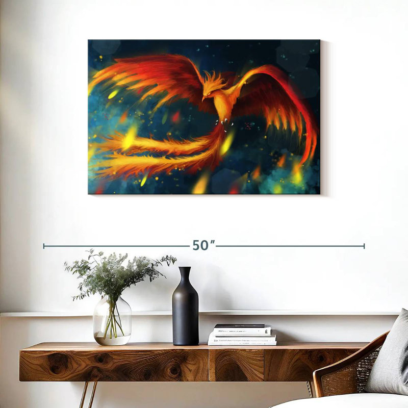 Kelan Phoenix, 24" H x 36" W